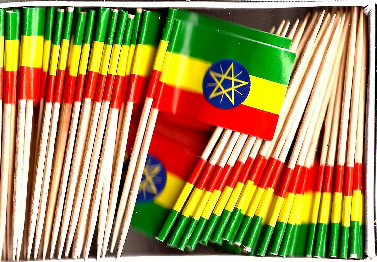 Ethiopia Flag Toothpicks