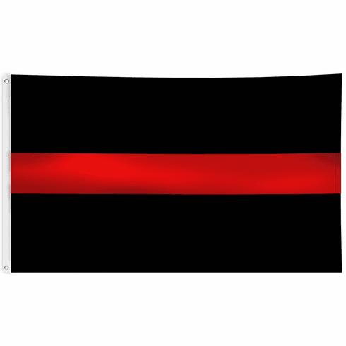 Fire Fighter/Thin Red Line Flag 3 X 5