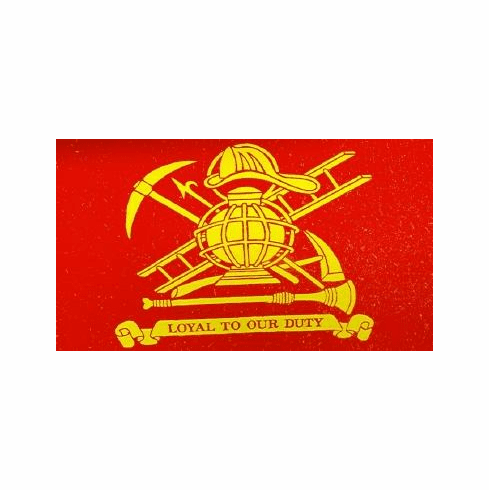 Firefighter Polyester Flag 3 X 5