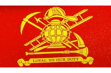 Firefighter Polyester Flag 3 X 5