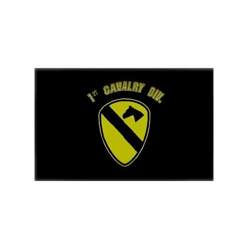 First Cavalry Flag 3 x 5