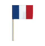 Akachafactory Mini-Fahne Frankreich Nimes - Wimpel Ca. 15x10 Cm, Beidseitig Bedruckt, Aus Polyester