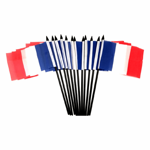 France Polyester Table Flags - 12 per pack