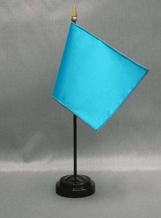 French Blue Miniature Flags - Nylon