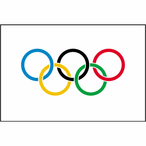 Full Size Olympic Flag
