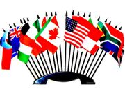 Miniature World Flag Assortment #9/Group of 20 (G-20)