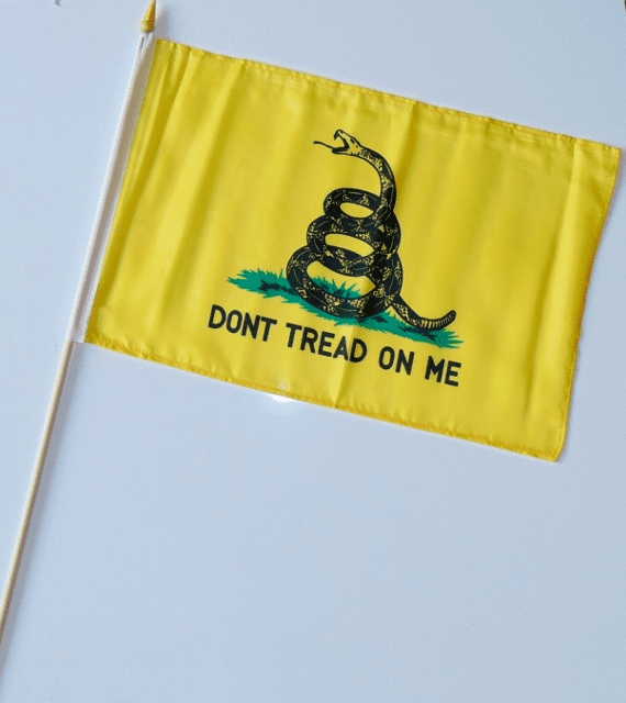 Gadsden 12"x18" Stick Flags