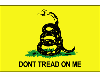 Gadsden Polyester Flag 3 X 5