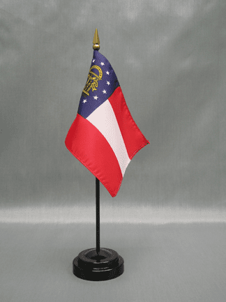 Georgia State Miniature Flag