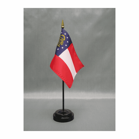 Georgia State Miniature Flag
