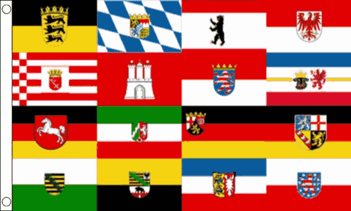German Federal States Flag