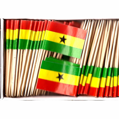 Ghana Flag Toothpicks