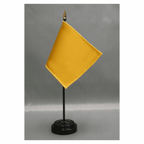 Gold Miniature Flags - Nylon