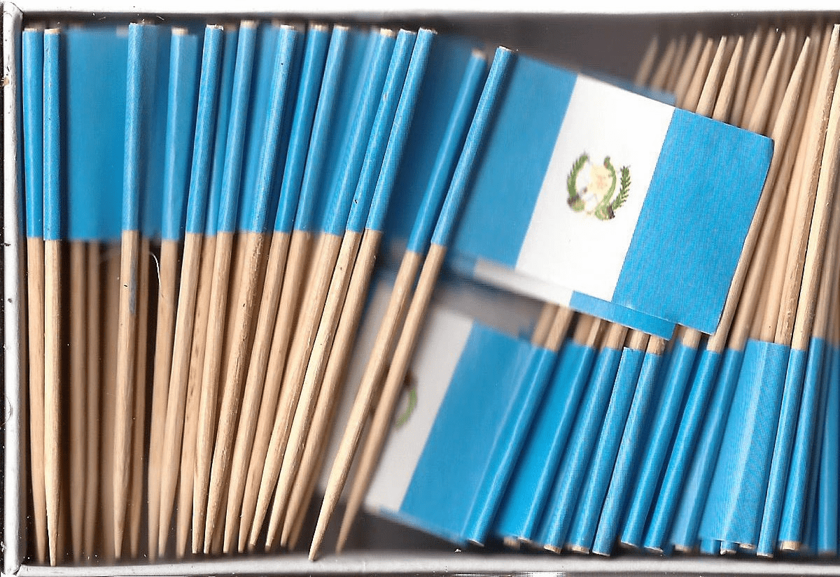Guatemala Flag Toothpicks