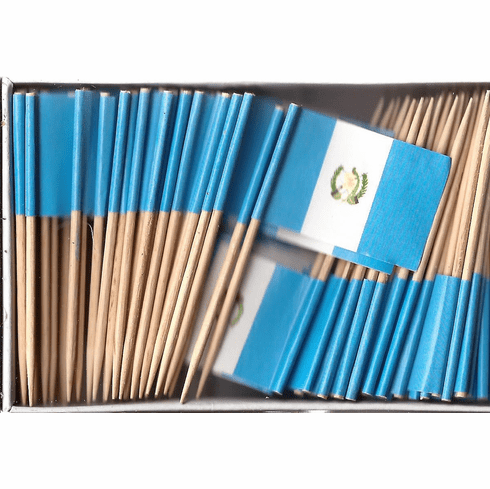 Guatemala Flag Toothpicks