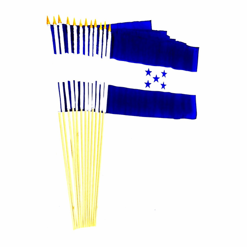 Honduras 12" x 18" Stick Flags