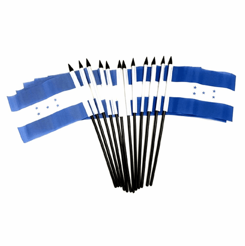 Honduras Polyester Table Flag - 12 per pack