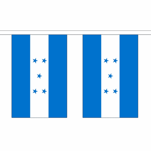 Honduras String Flag Bunting