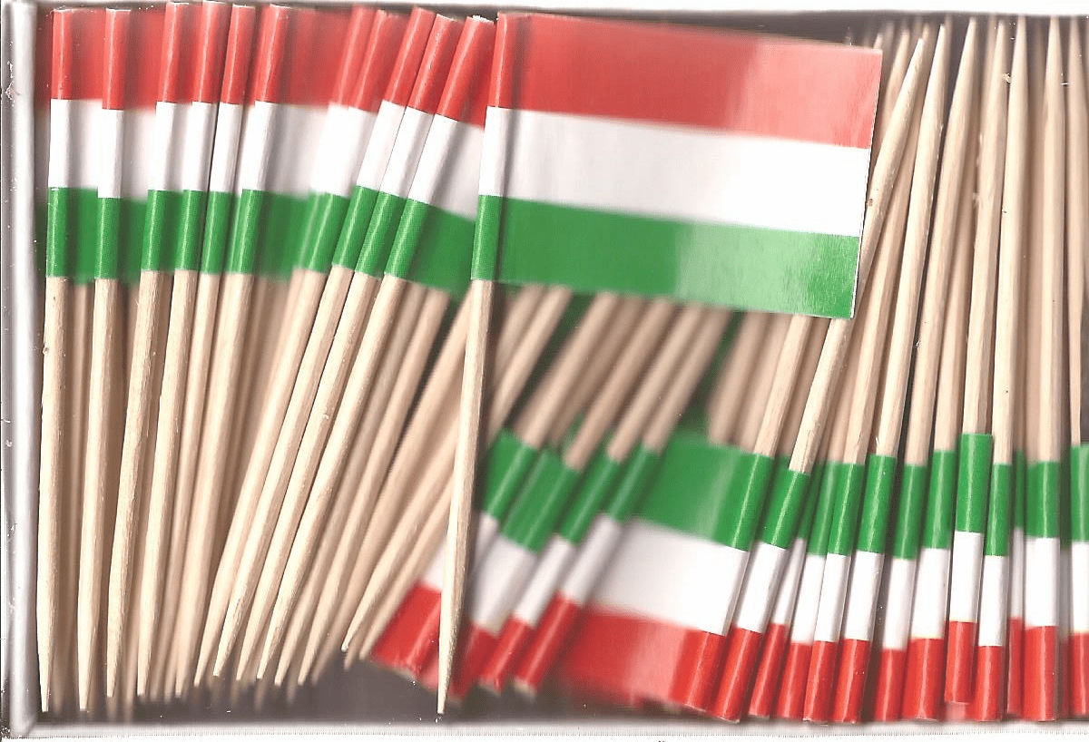 Hungary Flag Toothpicks