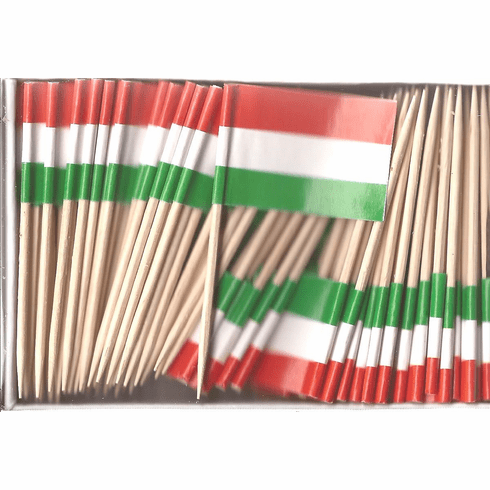 Hungary Flag Toothpicks