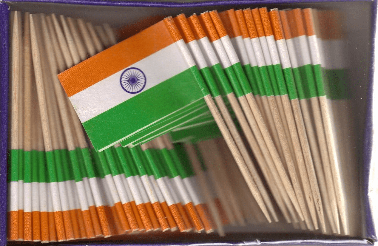 India Toothpick Flags