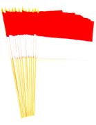 Indonesia 12'x18" Stick Flags