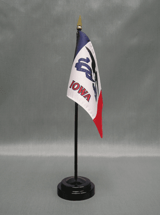 Iowa Miniature Flag