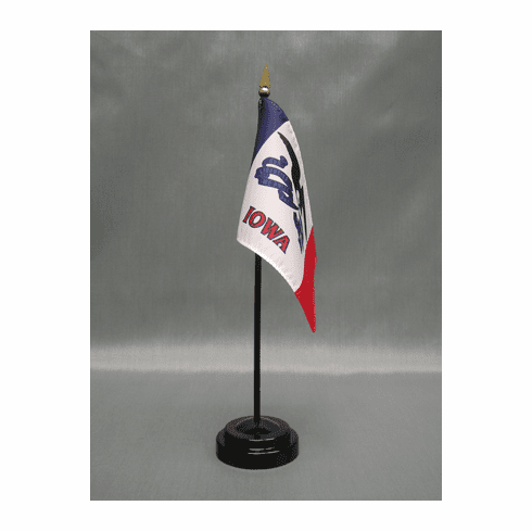 Iowa Miniature Flag