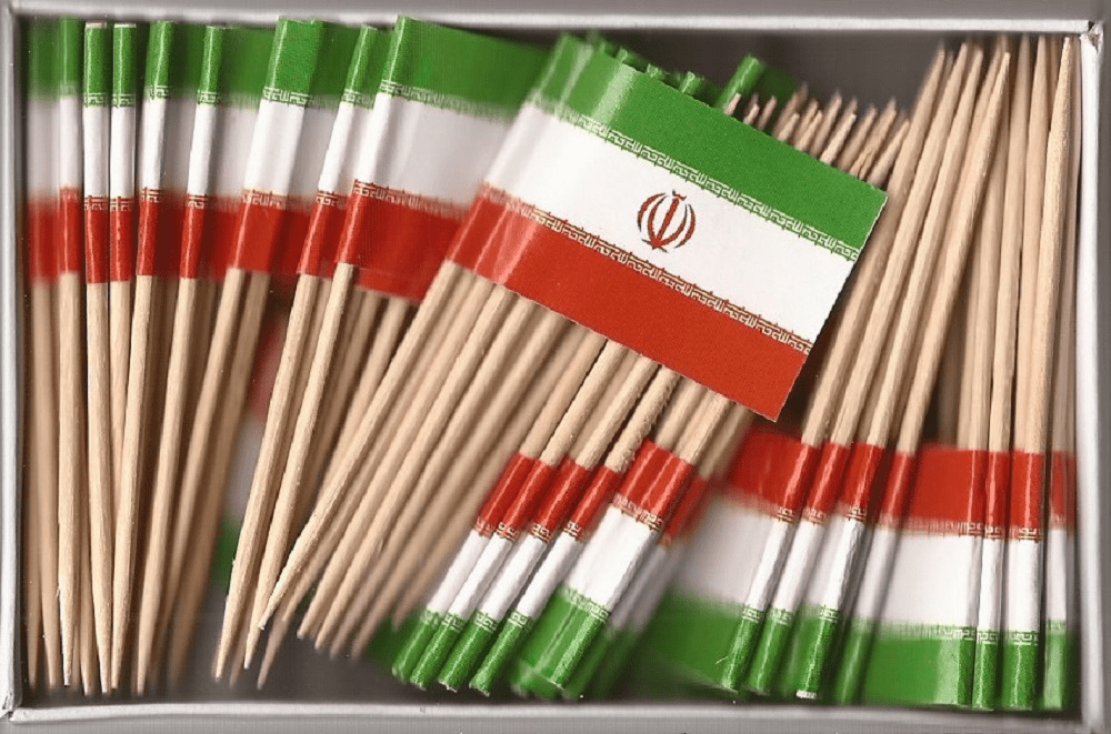 Iran Toothpick Flags
