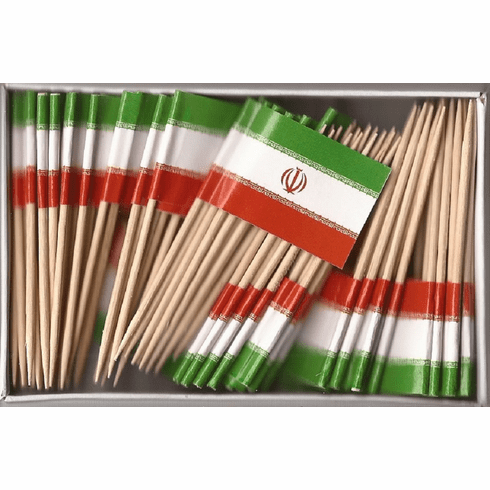 Iran Toothpick Flags