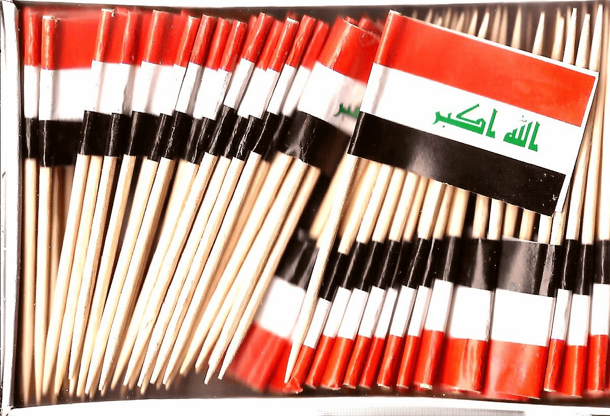 Iraq Flag Toothpicks