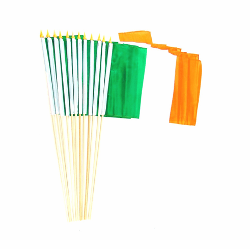 Ireland 12" x 18" Stick Flags