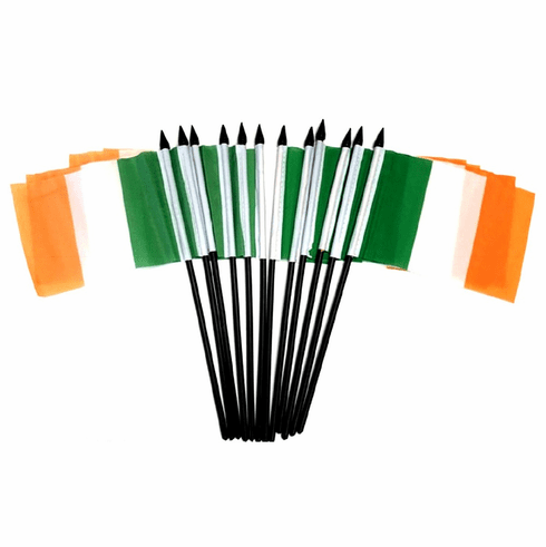 Ireland Polyester Table Flag - 12 per pack