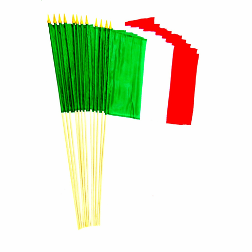 Italy 12" x 18" Stick Flags