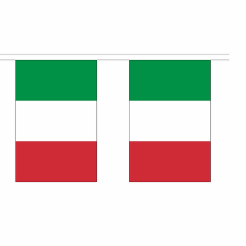 Italy String Flag Bunting