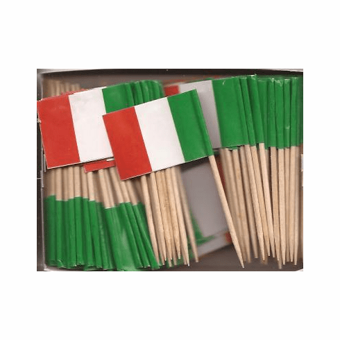 Italy Toothpick Flags