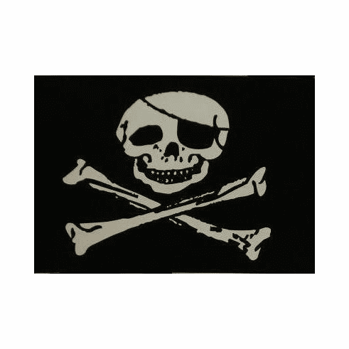 Jollly Roger Polyester Flag 3 X 5