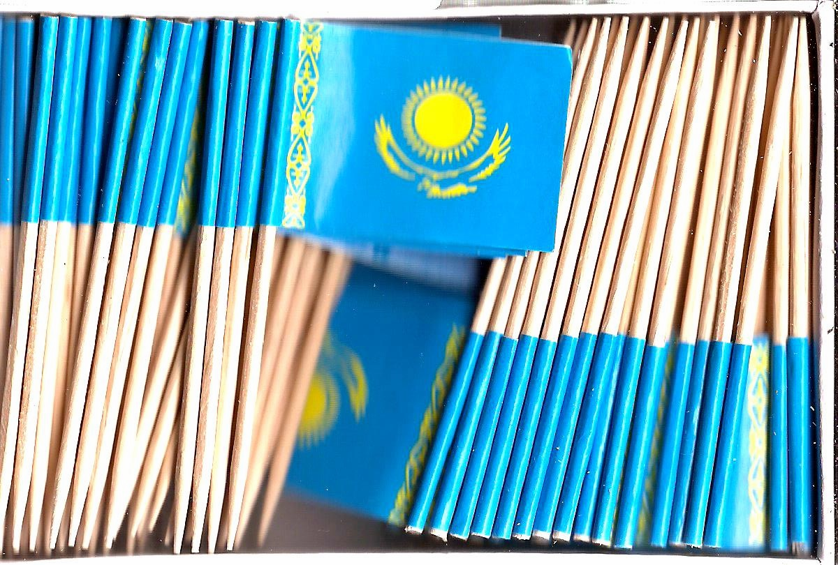 Kazakhstan Flag Toothpicks