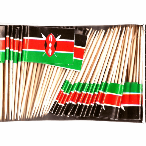 Kenya Flag Toothpicks