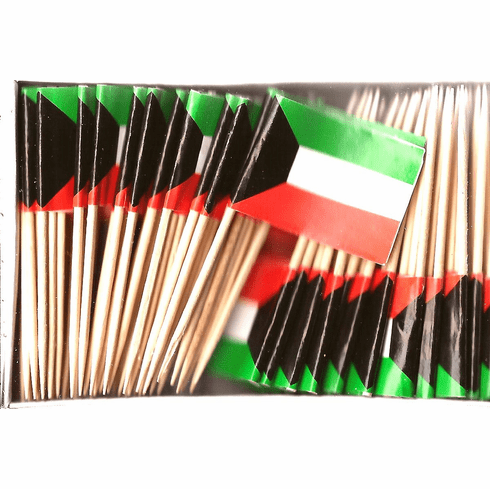Kuwait Flag Toothpicks