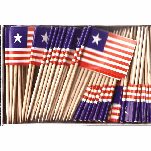 Liberia Flag Toothpicks