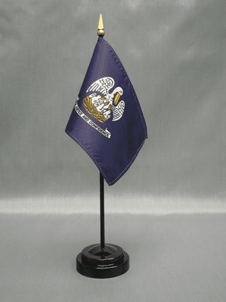 Louisiana Miniature Flag