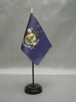Maine Miniature Flag