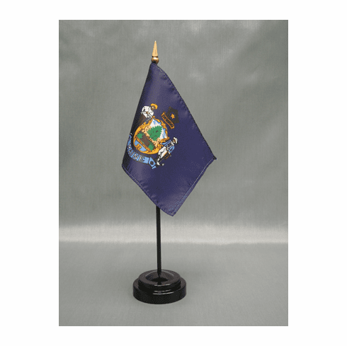 Maine Miniature Flag