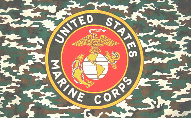 Marine Corps Camo Flag - 3'x5'