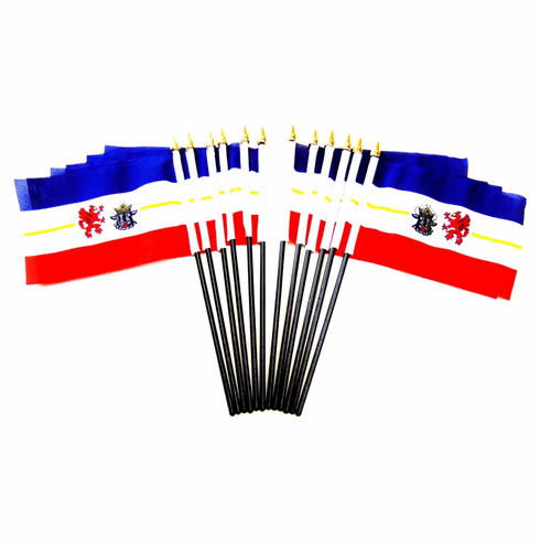 Mecklenburg Polyester Table Flag - 12 per pack