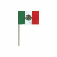 Mexico Cotton Mini Flags