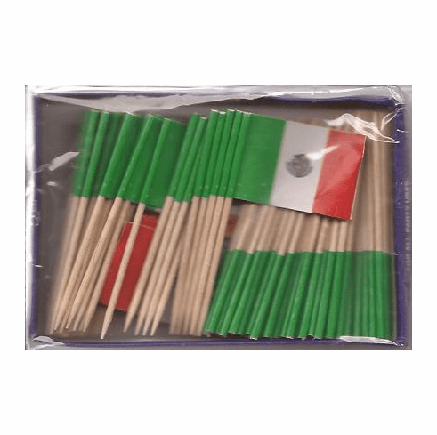 Mexico Toothpick Flags 