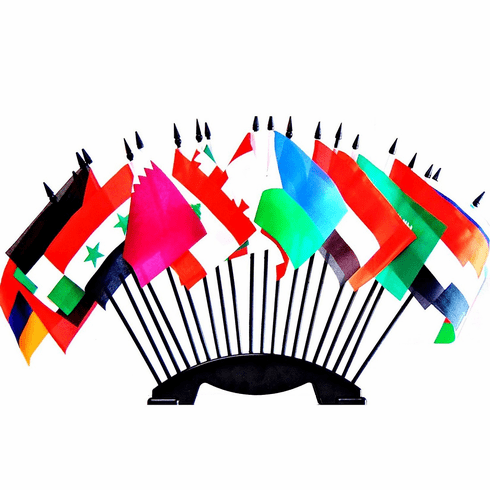 Miniature World Flag Assortment #10/South West Asia