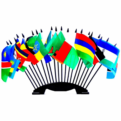 Miniature World Flag Assortment #15/South and East African Countries